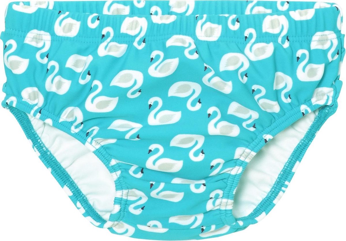 Goedkoopste Playshoes - herbruikbare zwemluier voor meisjes - blauw zwanen maat 62/68