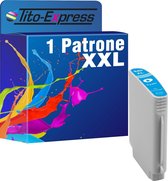 PlatinumSerie 1x inkt cartridge alternatief voor HP 940XL Cyan
