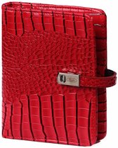 1311-62 Pocket 2021-2022-2023 (junior) organizer gloss croco rood