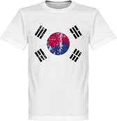Zuid Korea Flag Football T-shirt - XXXXL