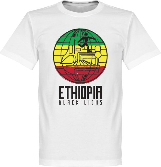 Ethiopië Black Lions T-Shirt - M