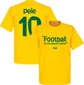 Pele 10 Football It's the Beautiful Game T-shirt - XL