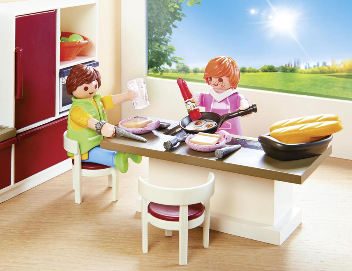 PLAYMOBIL City Life Leefkeuken - 9269 — afbeelding 4