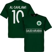 Saudi Arabië Al-Sahlawi 10 Team T-Shirt - Groen - M