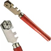 WiseGoods - Professionele Glassnijder - Snijden van Glas / Tegel / Raam - Cutter - Hand Tool - Mes - 130 mm