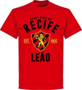 Sport Club do Recife Established T-Shirt - Rood - 4XL