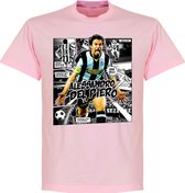 Del Piero Juve Comic T-Shirt - Roze - XXL