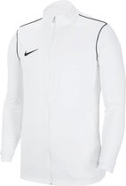 Nike Sportjas - Maat M  - Mannen - wit/zwart