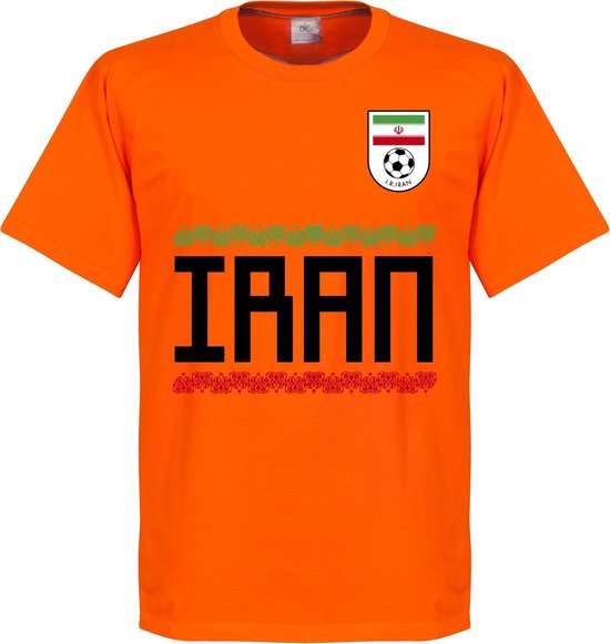 Iran Keeper Team T-Shirt - Oranje - XXXXL