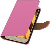 Wicked Narwal | bookstyle / book case/ wallet case Hoes voor Samsung Galaxy A5 2017 A520F Roze