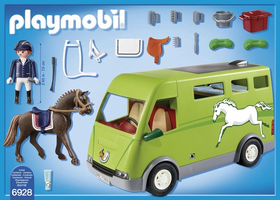 PLAYMOBIL Country Paardenvrachtwagen - 6928 - PLAYMOBIL