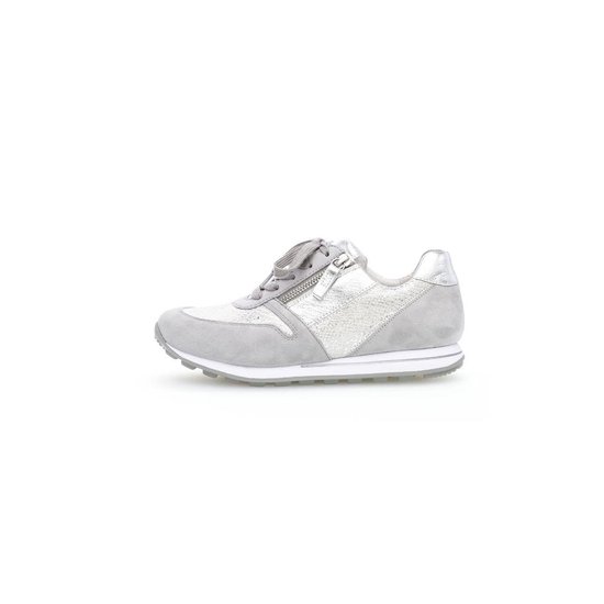 Gabor Dames Sneakers 368 - Zilver - Maat 40 | bol.com