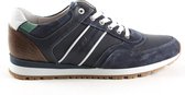 Australian Navarone Lage sneakers - Leren Sneaker - Heren - Blauw - Maat 44