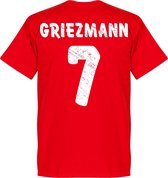 Atletico Madrid Griezmann 7 Team T-Shirt - Rood - L