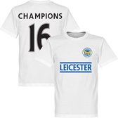Leicester City Kampioen T-Shirt 2016 - XXXL