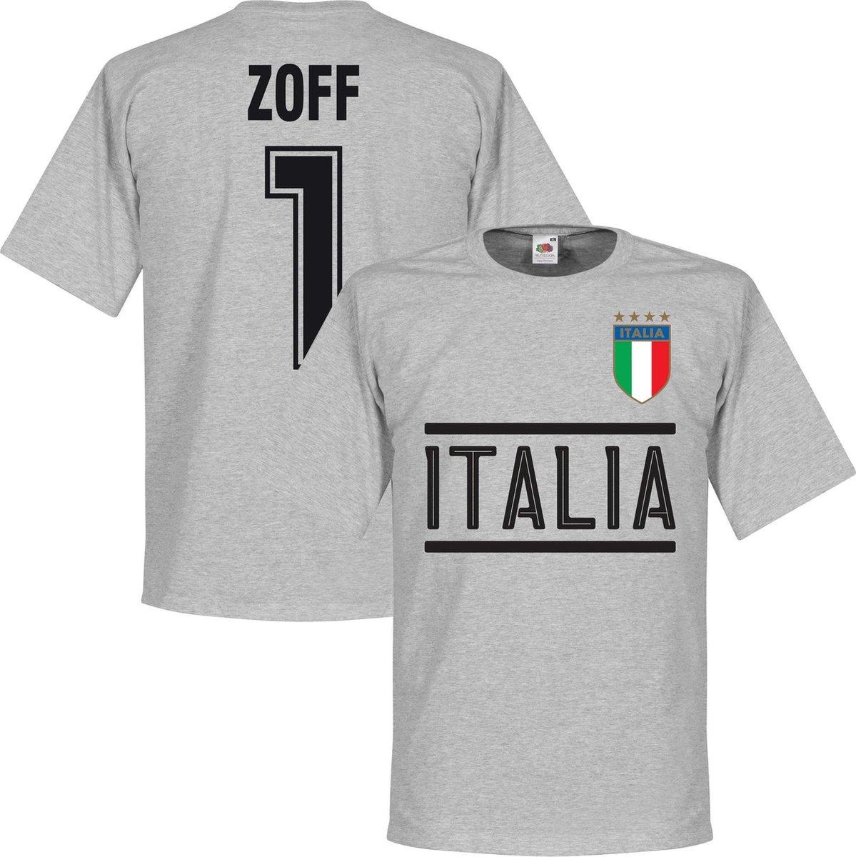 1199x1200.jpg Italië Zoff Team T-Shirt - M - Afbeelding 1