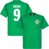 Noord Ierland Logo Will Grigg T-Shirt - L