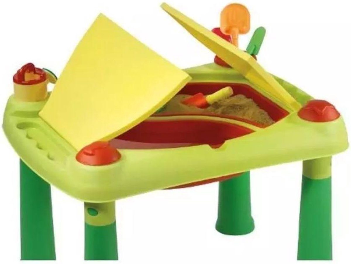 Feber Zand en Watertafel - Speeltafel - Groen/Rood — afbeelding 3