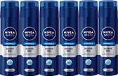 Nivea Men Protect & Care Hydraterende Scheergel - 6 x 200ml - voordeelverpakking