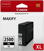 Canon PGI-2500XL BK - 3 - 70.9 ml - hoog rendement - zwart - origineel - blister met beveiliging - inkttank - voor MAXIFY iB4050, iB4150, MB5050, MB5150, MB5155, MB5350, MB5450, MB5455