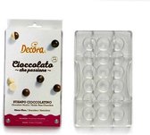 Chocolade mal bolletjes, 25mm - Decora