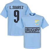 Uruguay L. Suarez 9 Team T-Shirt - L