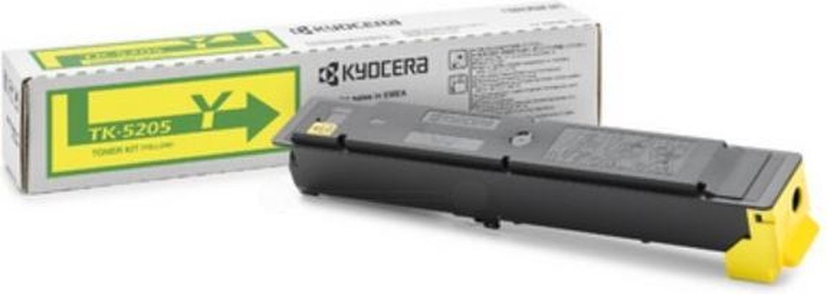 Kyocera - TK-5205Y - Tonercartridge - 1 stuk - Origineel - Geel