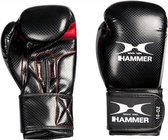 Hammer Boxing Bokshandschoenen X-Shock Lady - PU - Zwart/Rood 8 OZ