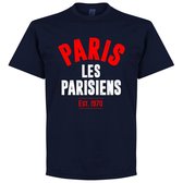 Paris Saint Germain Established T-Shirt - Navy - S