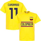 Colombia Cuadrado 11 Team T-Shirt - Geel - XL