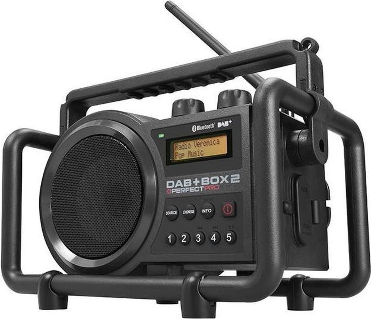 bol.com | Perfectpro - Digitale bouwradio - DAB+BOX 2