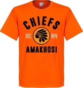 Kaizer Chiefs Established T-Shirt - Oranje - XS