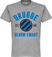 Brugge Established T-Shirt - Grijs - XXXXL