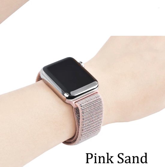 Saliseal Apple Watch bandje 38/40mm 2 stuks rose|Nylon | bol.com
