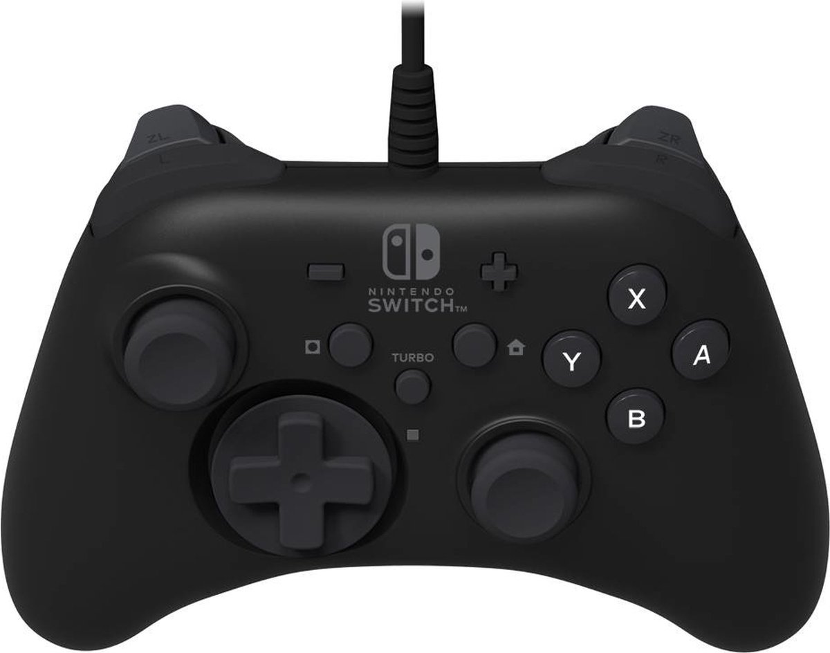 Hori Wired Controller - Black (Nintendo Switch) - Hori