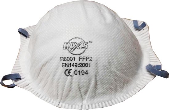 N99 / FFP2 Veiligheidsmasker |Gezichtsmasker, N95, mondkapje, mondmasker,  stofmasker,... | bol.com