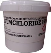 Kaliumchloride 5000gr (>99%, zonder anti klonter middel)