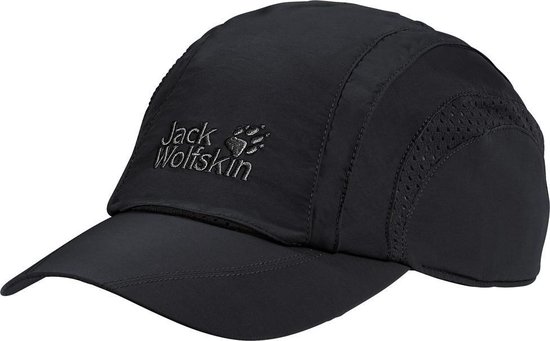 Jack Wolfskin Vent Pro Cap Zwart - One Size | bol.com