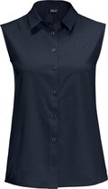 Jack Wolfskin Sonora Outdoorblouse Vrouwen - Midnight Blue - Maat XL