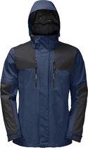 Jack Wolfskin Jasper Flex Outdoorjas Heren - Dark Indigo - Maat M