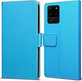 Cazy Book Wallet hoesje voor Samsung Galaxy S20 Ultra - blauw