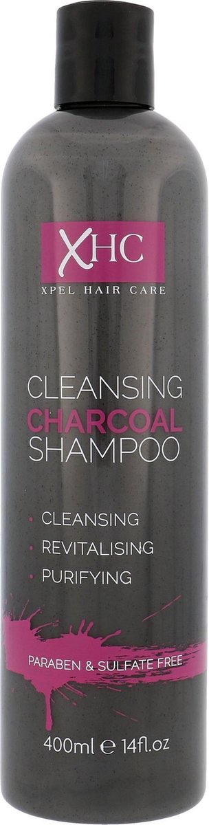 XPel - Cleansing shampoo for all hair types Charcoal ( Cleansing Shampoo) 400 ml - 400ml