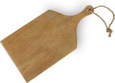 Tapas plank / brood plank / serveerplank - Teak hout - rechthoekig 47 cm x 24 cm x 1,8cm - Handmade