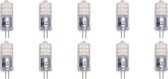 LED Lamp 10 Pack - Aigi - G4 Fitting - 3W - Warm Wit 3000K | Vervangt 25W - BSE