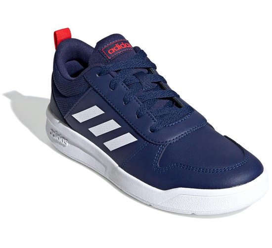 Gastheer van hack Frons adidas Tensaurus K Sneakers - Maat 38 - Unisex - donker blauw/ wit/ rood |  bol.com