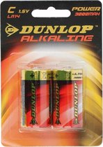 4x Dunlop LR14 C batterijen - alkaline - batterijen / accu