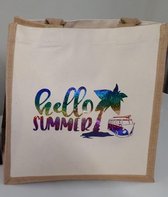 Jute paastasje met gezichtje evt. met gratis naam *polka dot- gele oren *eieren zoeken *Pasen
