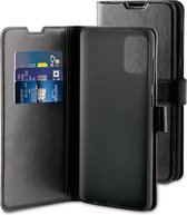 BeHello Samsung Galaxy A51 Hoesje - Gel Wallet Case Met Ruimte Voor 3 Pasjes Zwart