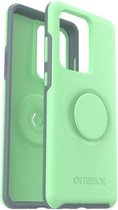 Samsung Galaxy S20 Ultra Otter + Pop Symmetry Series Hoesje - Mint Groen