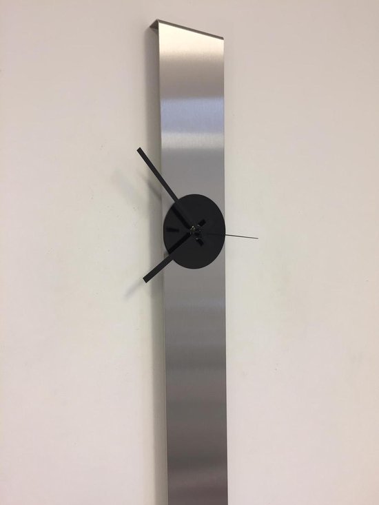 Wandklok SUMMIT BLACK MODERN DESIGN